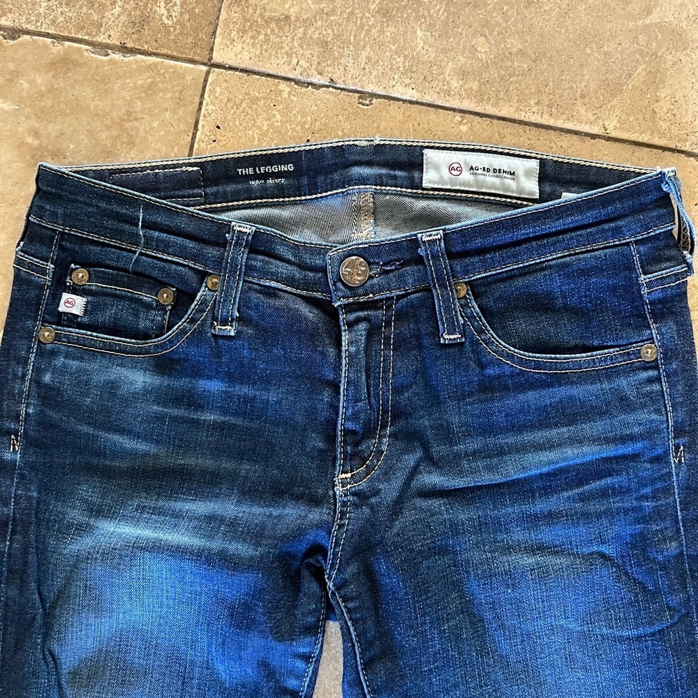 - AG the legging ladies denim jeans, 26 regular very good condition super … - Picture 11 of 12